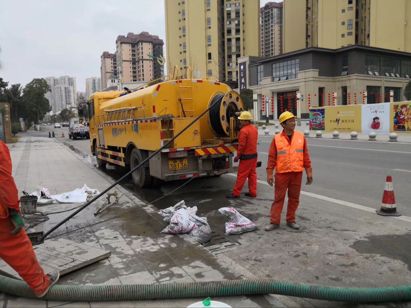 印江排污管道清淤-管道清洗